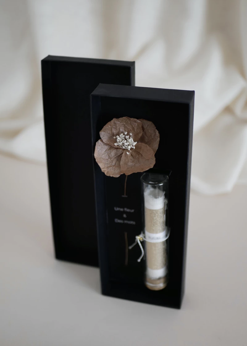 Coffret Yori rose praline