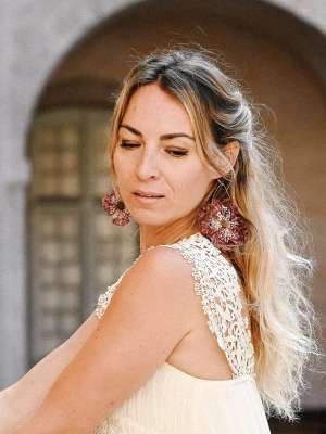 Boucles Cora- bordeaux